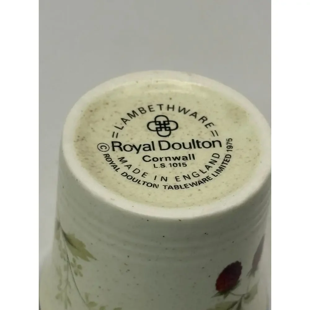 Royal Doulton Cornwall LS1015 Lambethware Egg Cup Made in England Stoneware